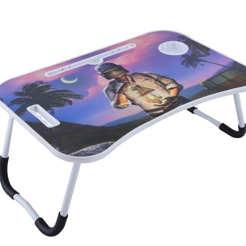 Maruti Toys Kids' Foldable Study Table - Cartoon Printed, Portable & Multipurpose Lap Desk for Children