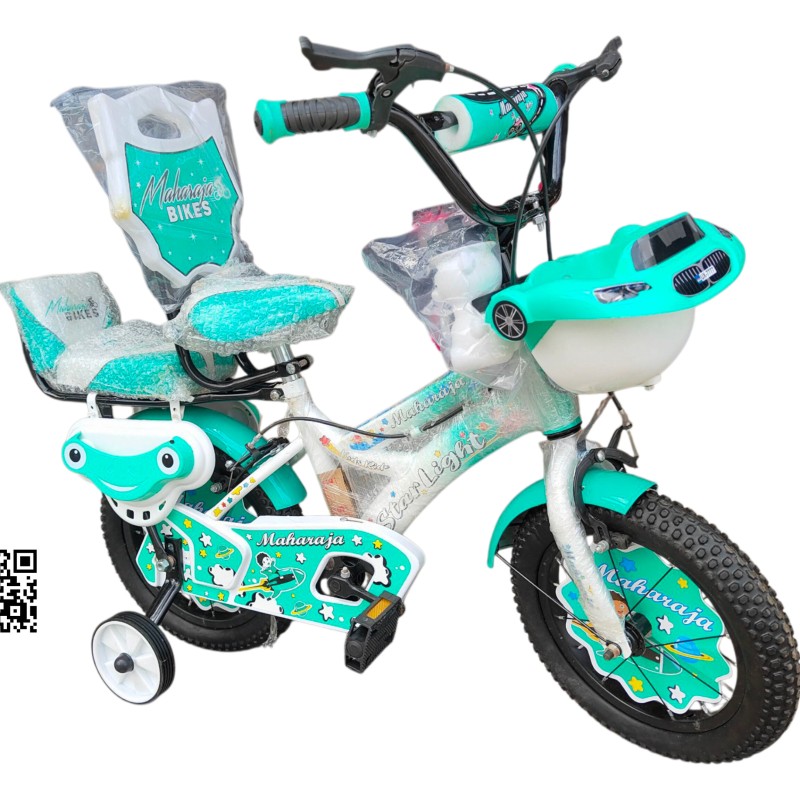Kids Cycle with Training Wheels – Lightweight, Durable, Safe, and Colorful