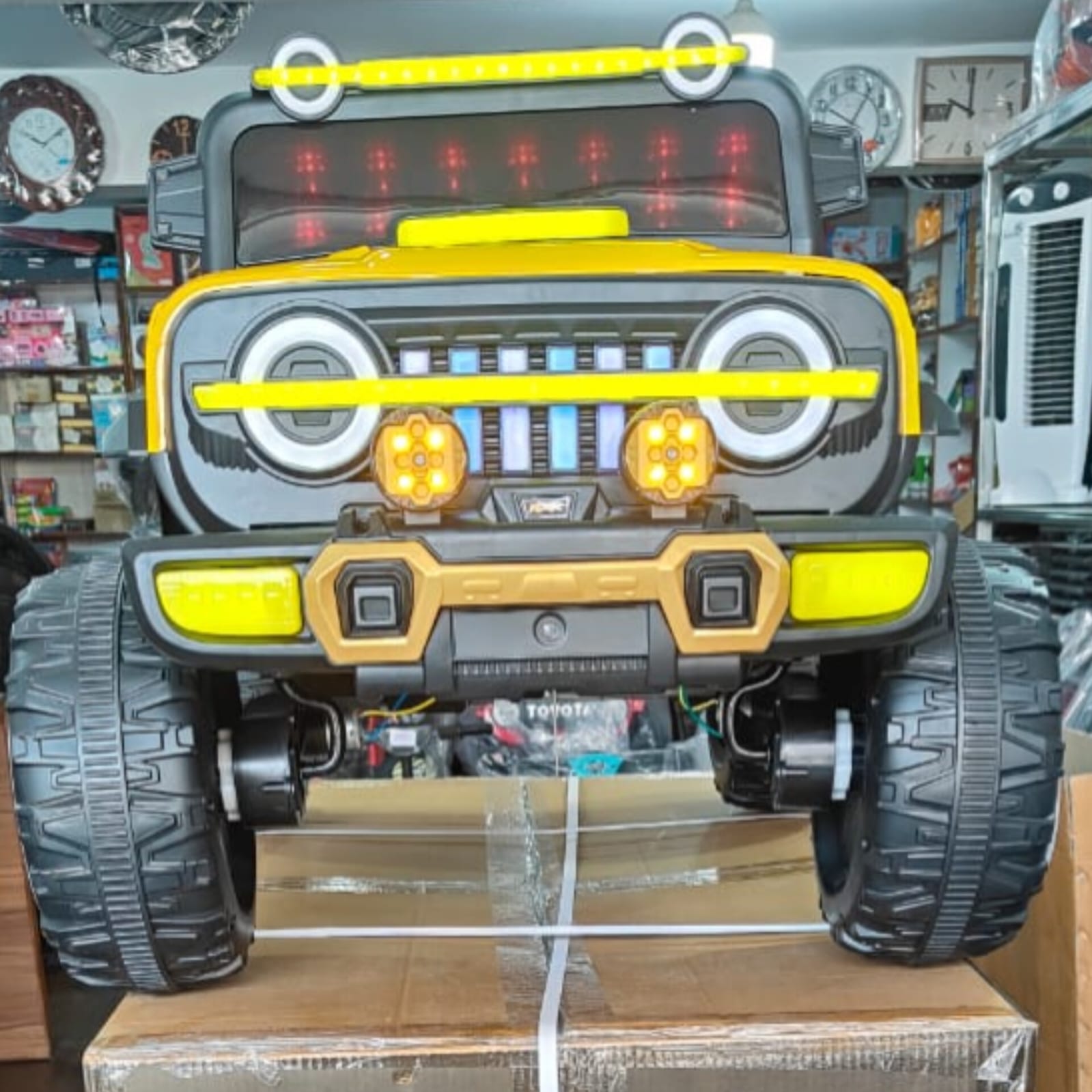 Thar-Inspired 'Monster Raider' 4x4 Off-Road Ride-On Jeep (Premium Edition)