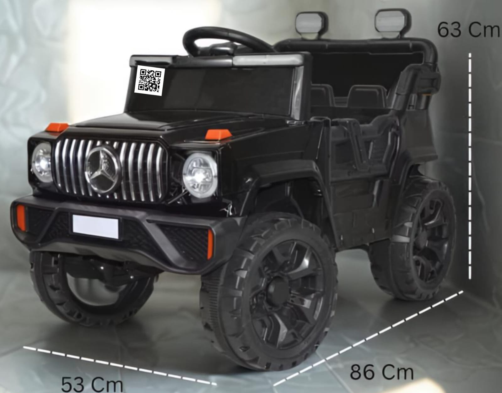 Mercedes G-Wagon Style "Elite 4x4" Ride-On Jeep