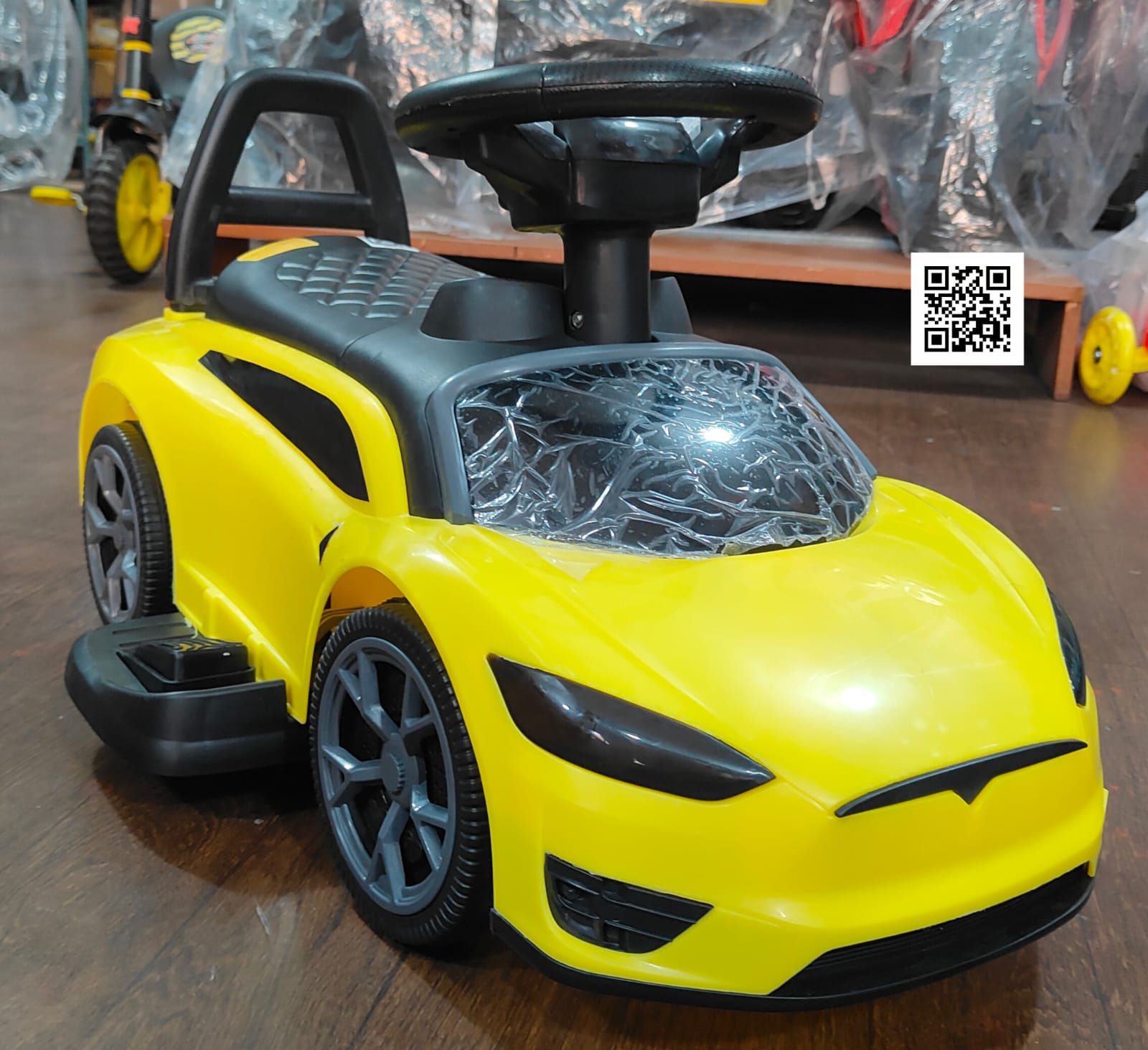 Premium-Style Battery Operated EV  Ride-On Car for Toddlers
