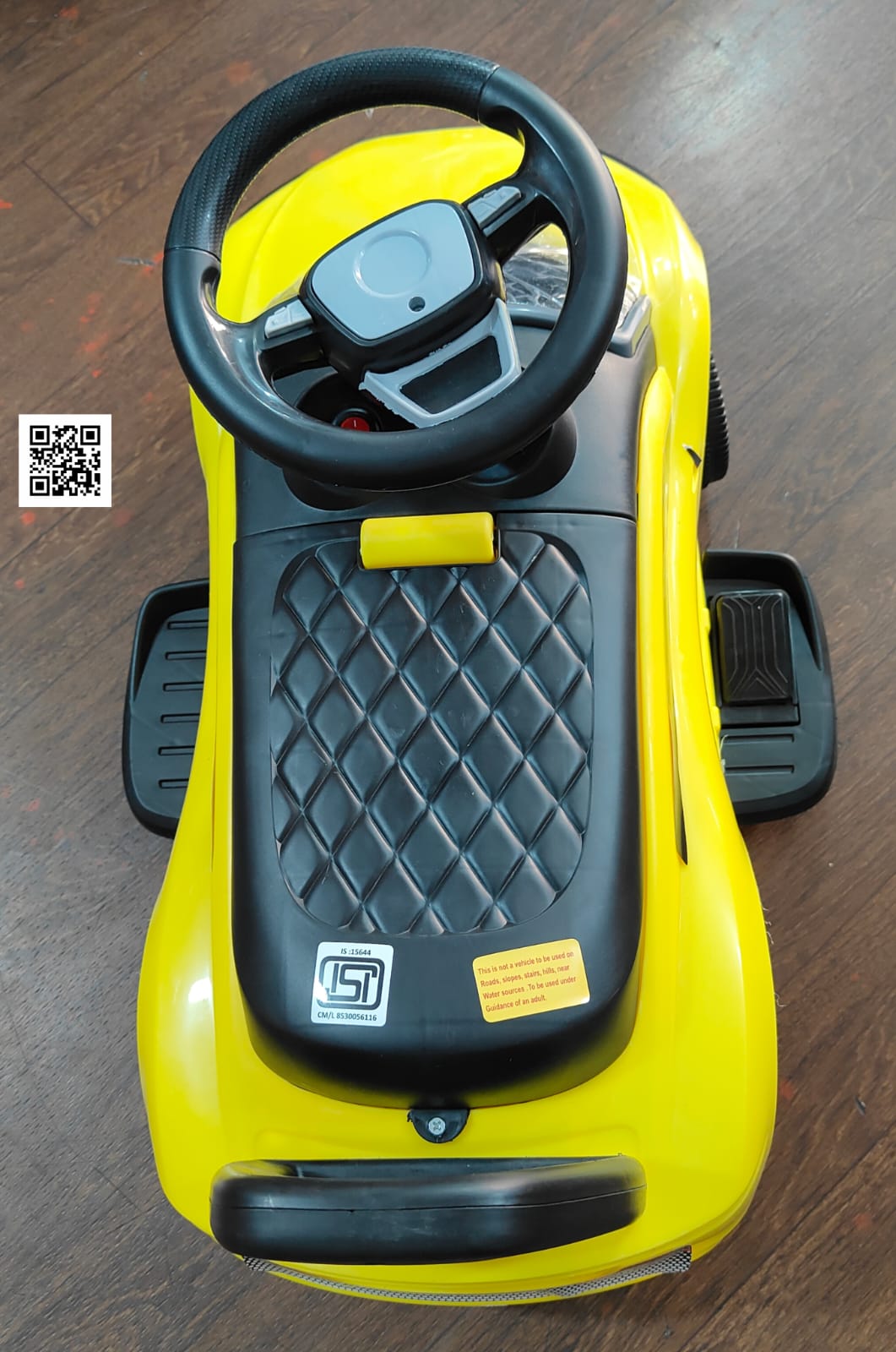 Premium-Style Battery Operated EV  Ride-On Car for Toddlers