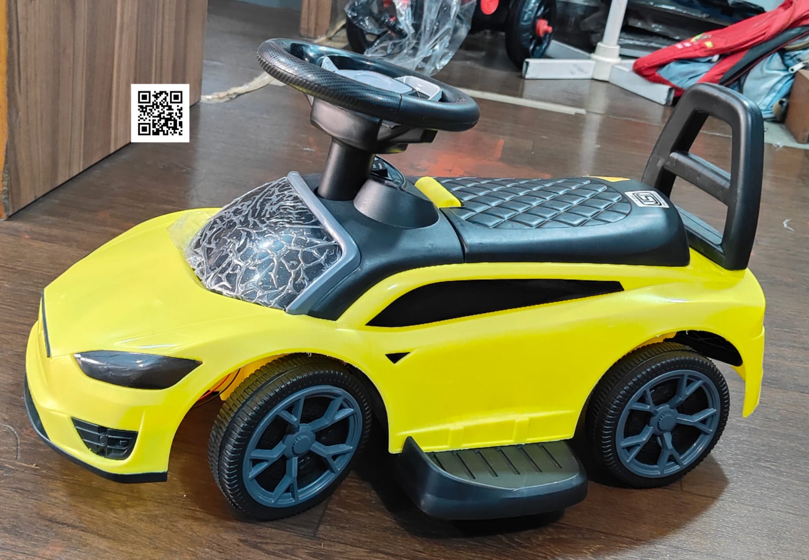 Premium-Style Battery Operated EV  Ride-On Car for Toddlers