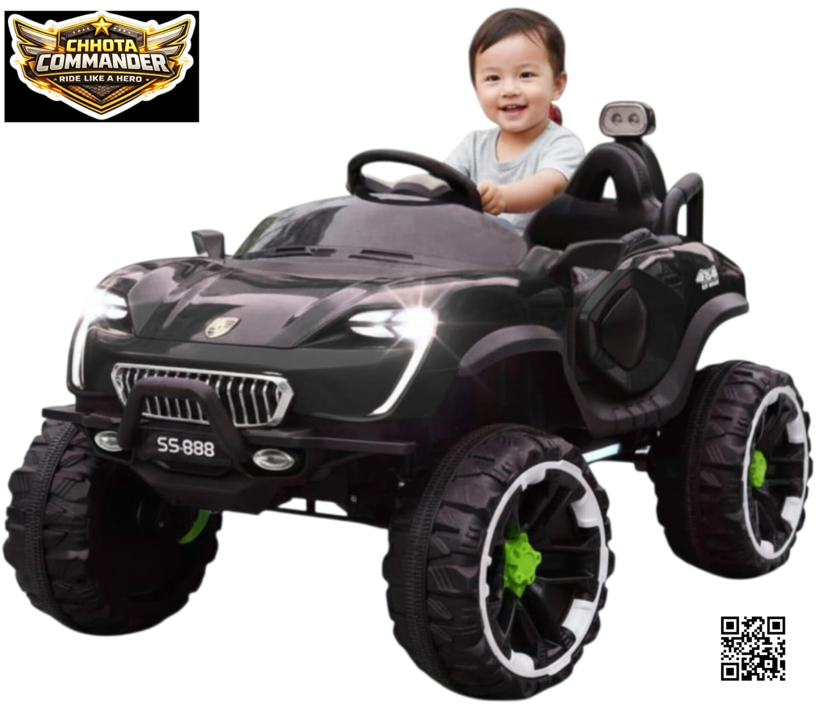 BEST Style Ultimate 4x4 Monster Jeep (SS-888 Edition)