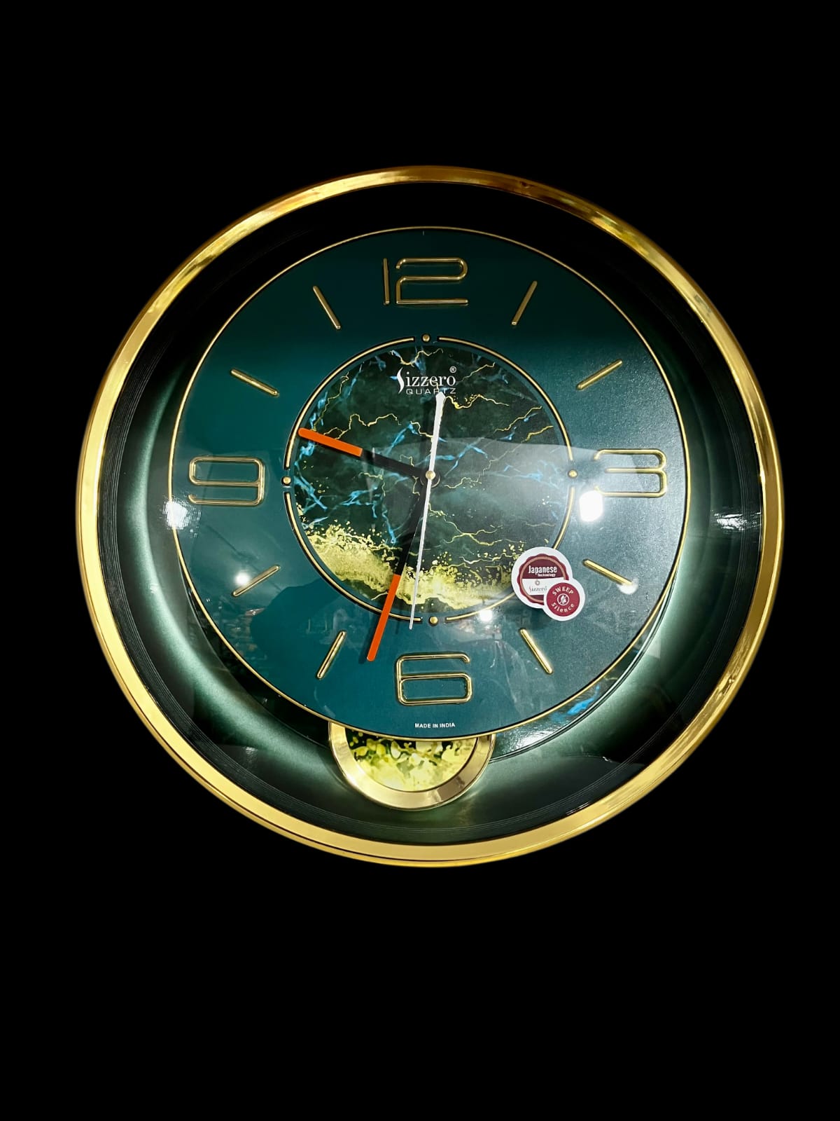 Sizzero Grandeur Luxe Pendulum Wall Clock Series
