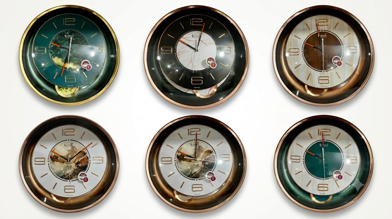 Sizzero Grandeur Luxe Pendulum Wall Clock Series