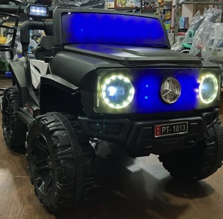 PT-1013 Super G-Wagon Monster Ride-On Jeep With Parental Remote Control
