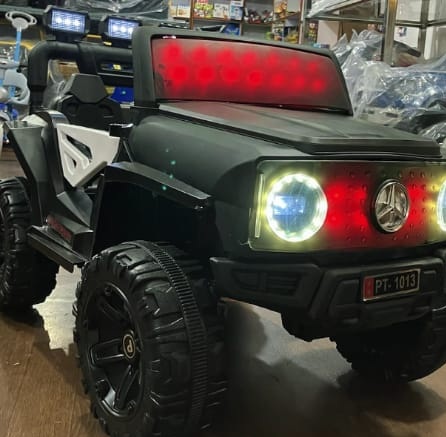 PT-1013 Super G-Wagon Monster Ride-On Jeep With Parental Remote Control